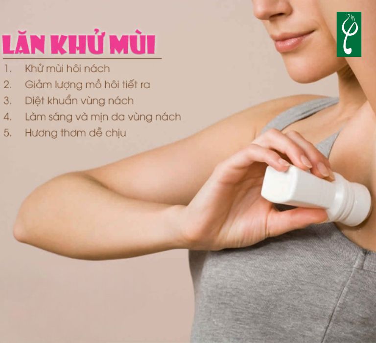Gia công lăn khử mùi trắng da