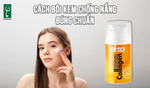cách bôi kem chống nắng đúng chuẩn
