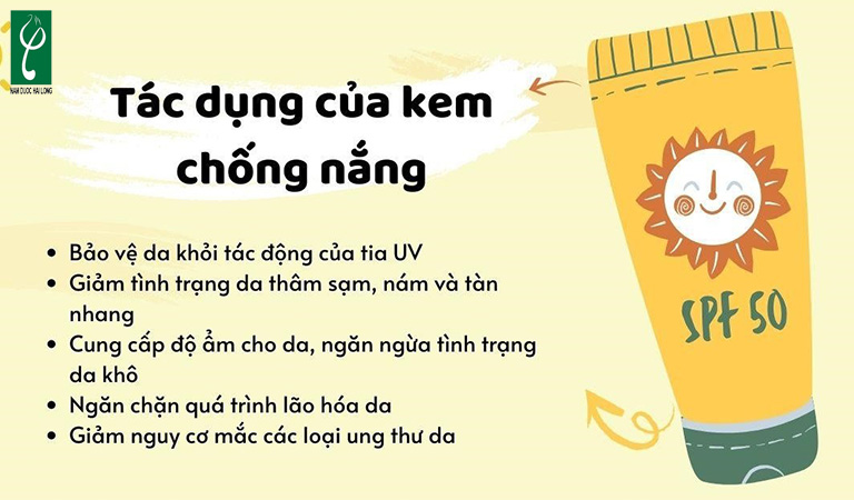 cách bôi kem chống nắng đúng chuẩn