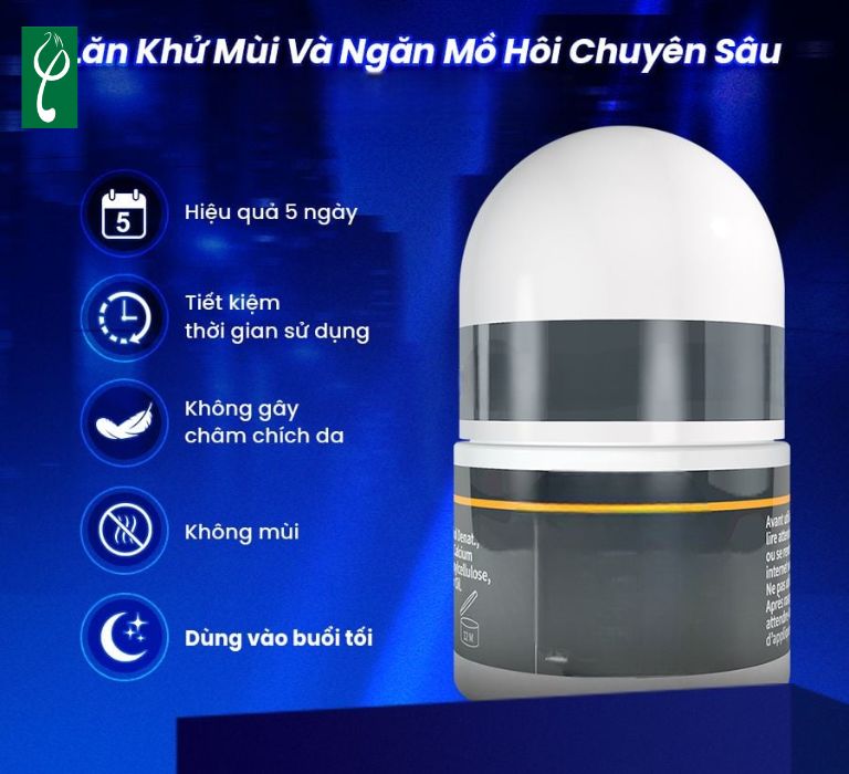 Gia công lăn khử mùi chiết xuất trà xanh, kháng khuẩn, làm sáng da cong dung lan khu mui chiet xuat tra