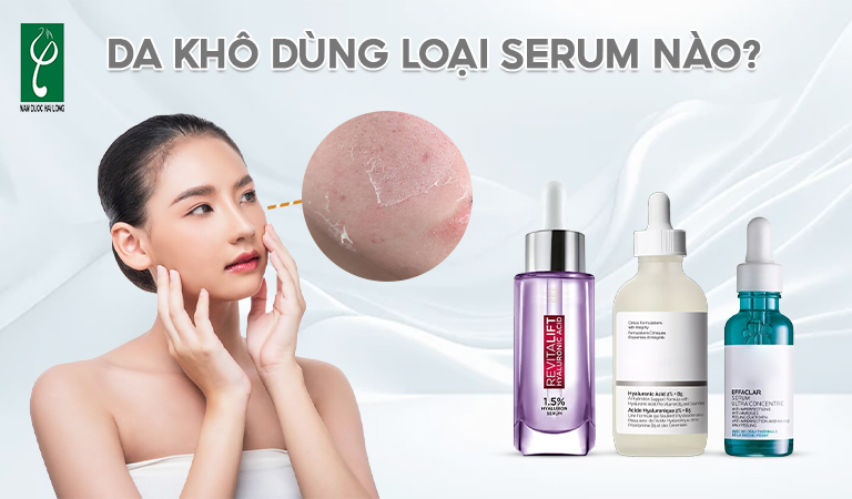 da khô dùng loại serum nào
