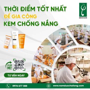 gia công kem chống nắng giá rẻ