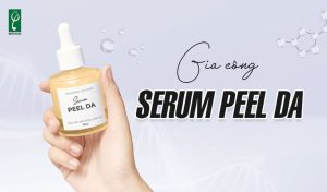 gia công serum peel da