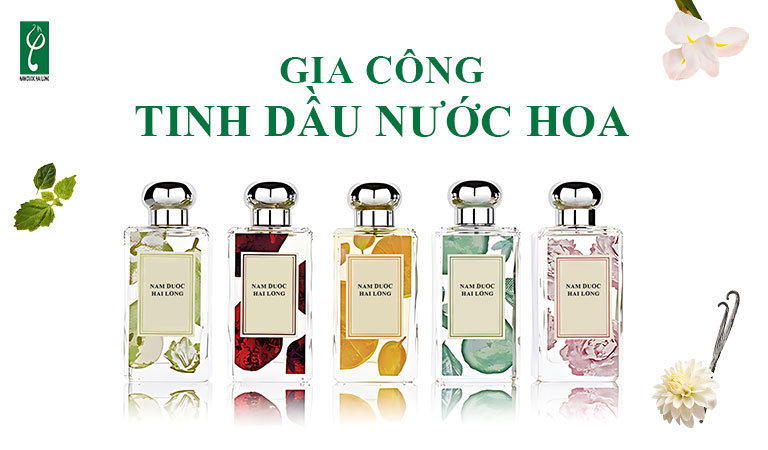 Gia công tinh dầu nước hoa