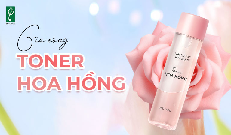 gia công toner hoa hồng