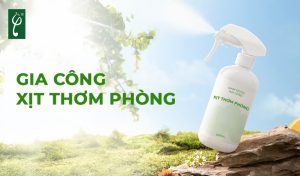 Gia công xịt thơm phòng