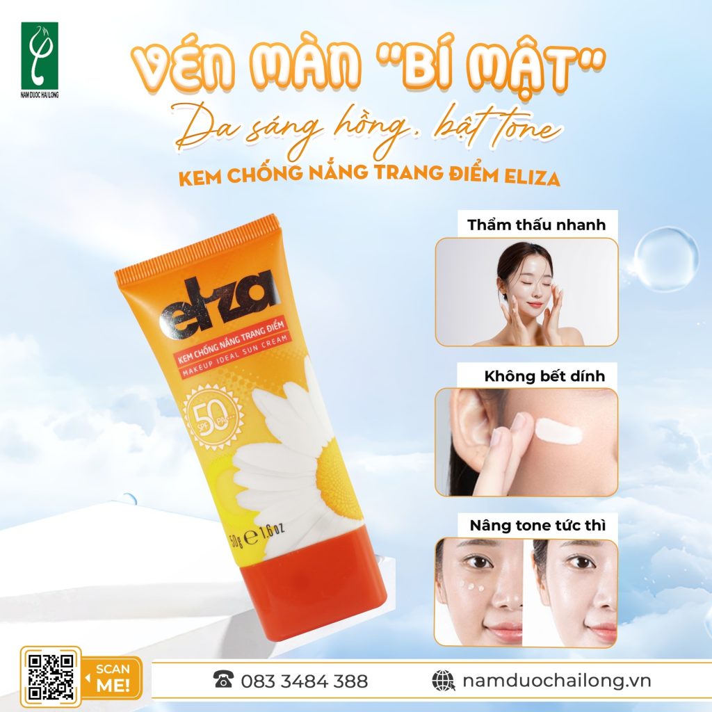 cách bôi kem chống nắng đúng chuẩn