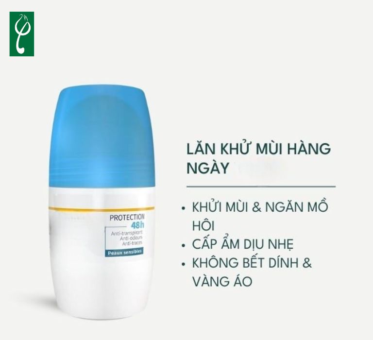 Nha đam giúp dưỡng ẩm, làm dịu, kháng khuẩn và bảo vệ da khi dùng lăn khử mùi