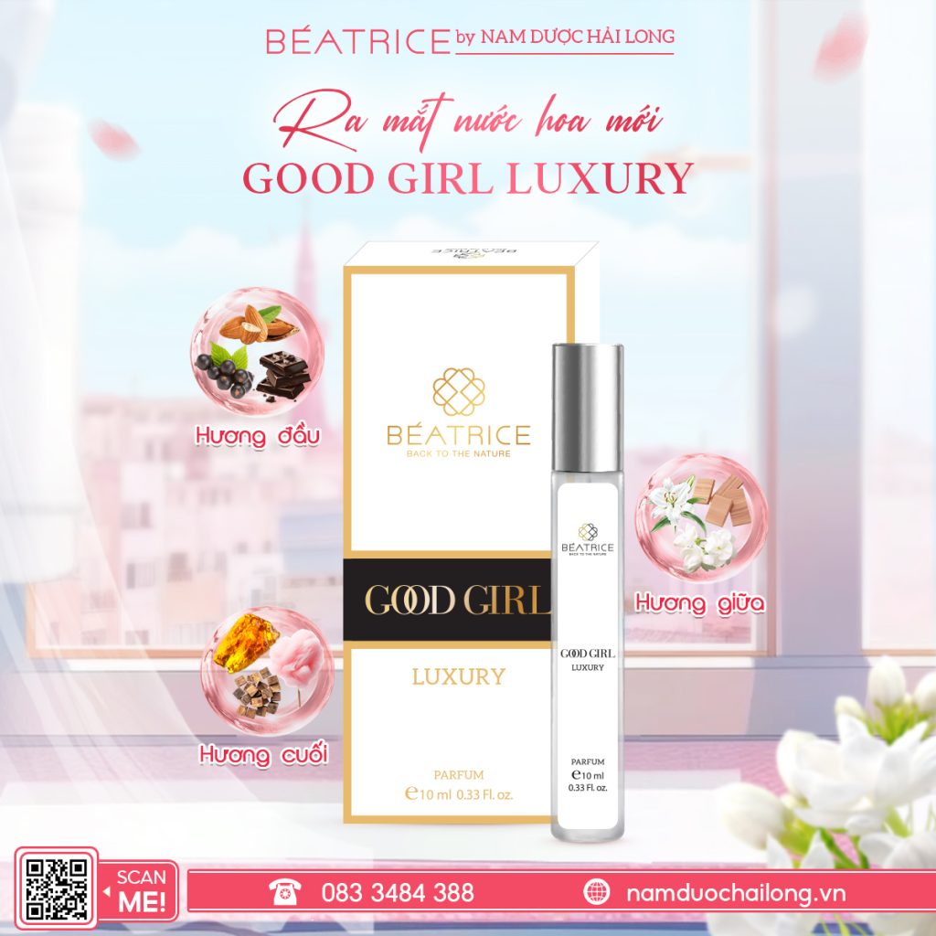 Good Girl Luxury dành cho những người ưa chuộng mùi hương lôi cuốn và đầy sức hút chọn mùi nước hoa theo tính cách