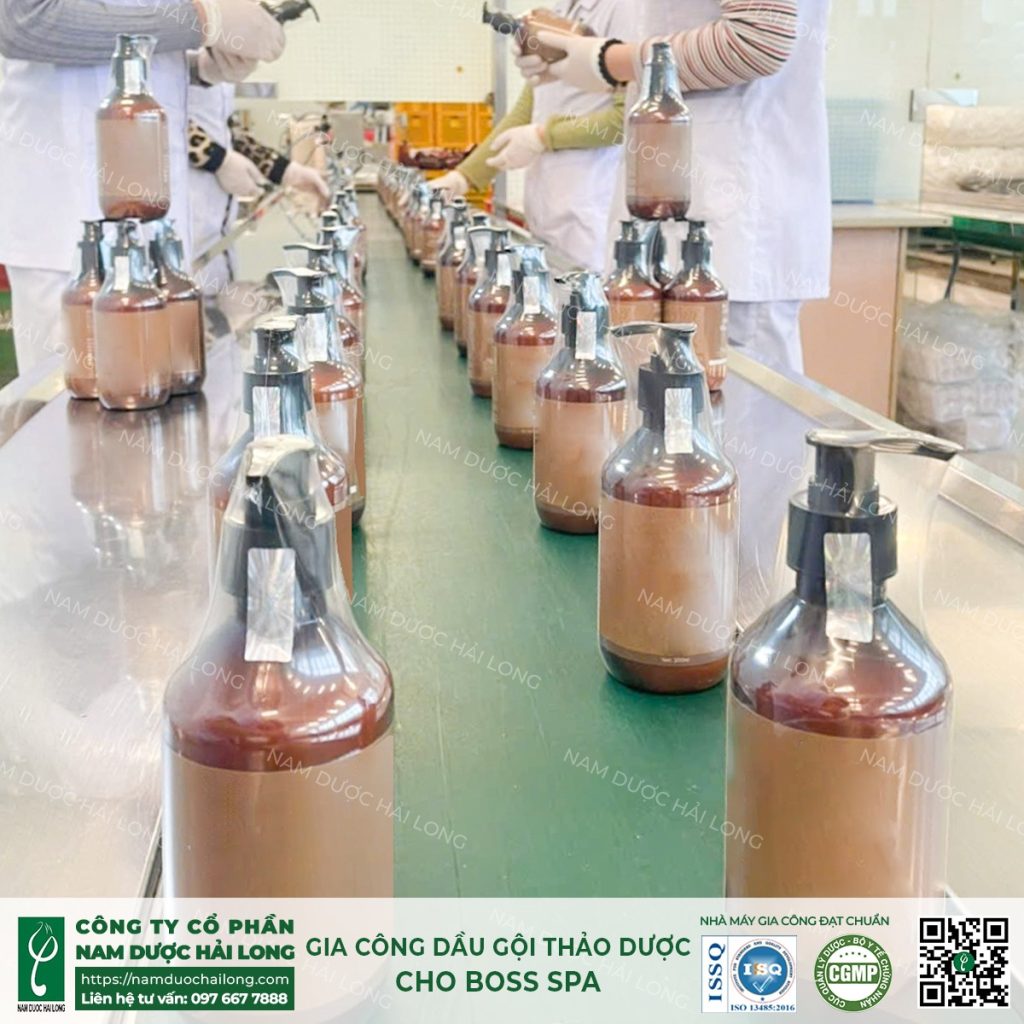 Quy trình gia công chuẩn CGMP tại nhà máy sản xuất mỹ phẩm thiên nhiên Nhà máy sản xuất mỹ phẩm thiên nhiên