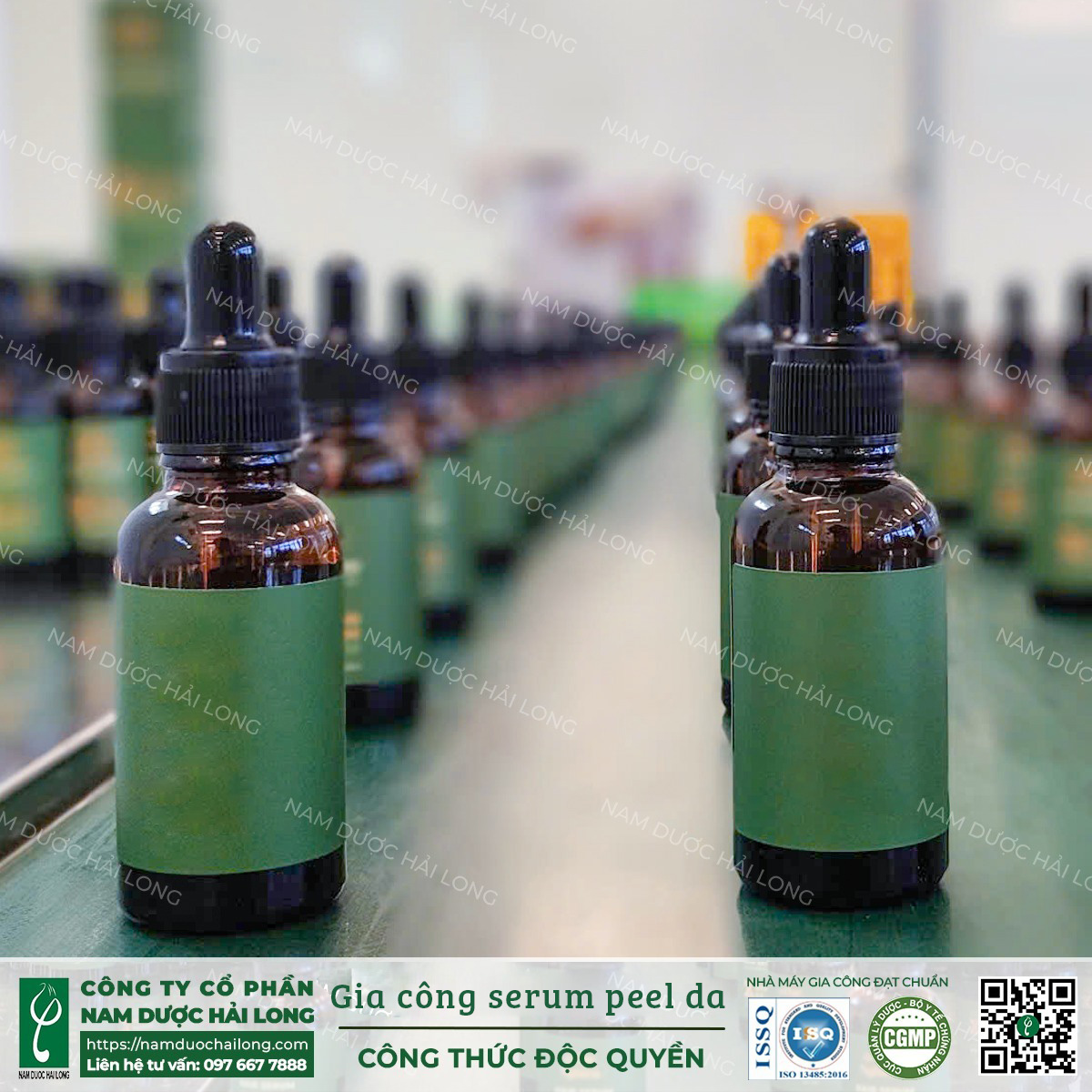 gia công serum peel da