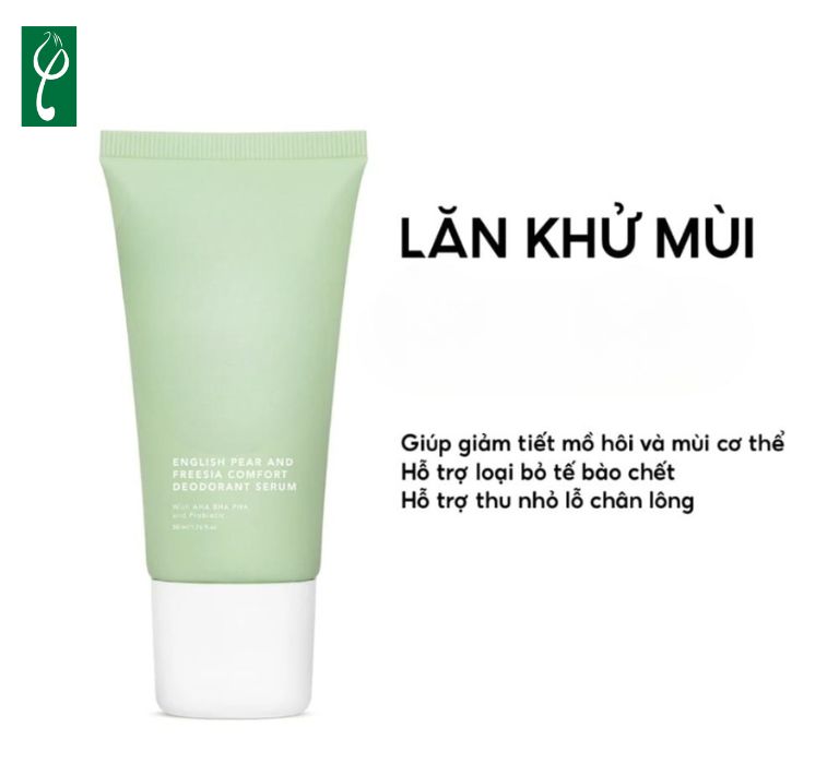 Gia công lăn khử mùi không cồn giúp an toàn da, giảm thâm, hợp xu hướng