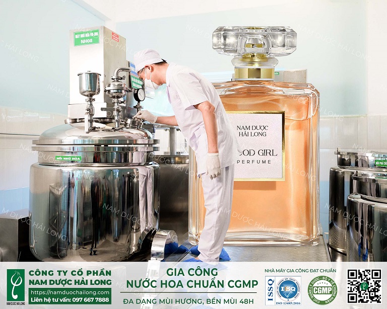 Sản xuất nước hoa cần kiểm soát chất lượng nghiêm ngặt