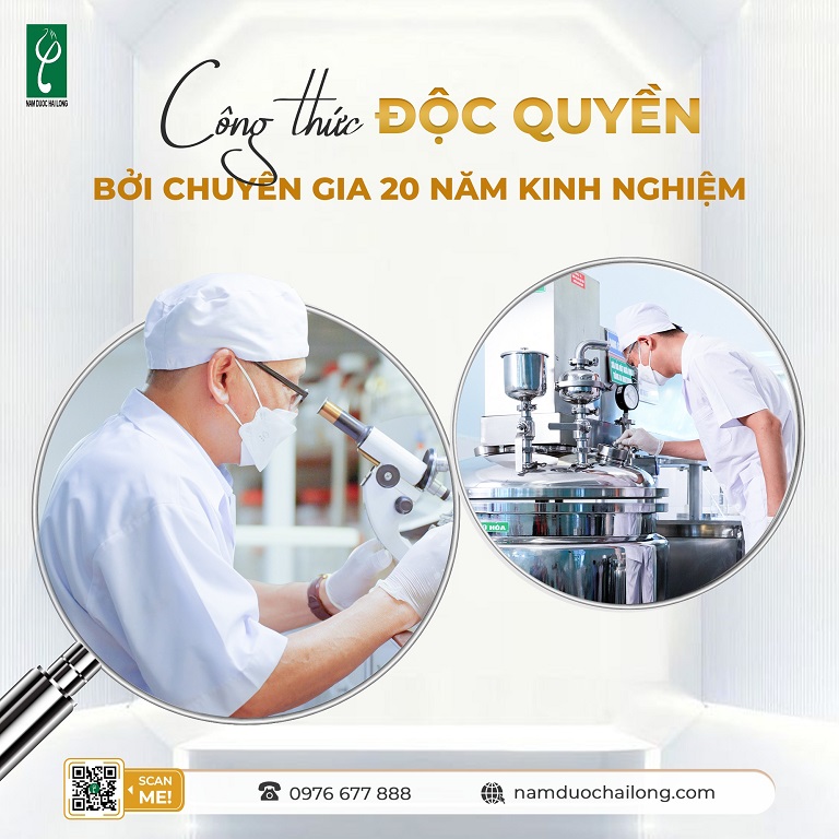 Nam dược Hải Long - Nhà máy sản xuất kem tắm trắng uy tín