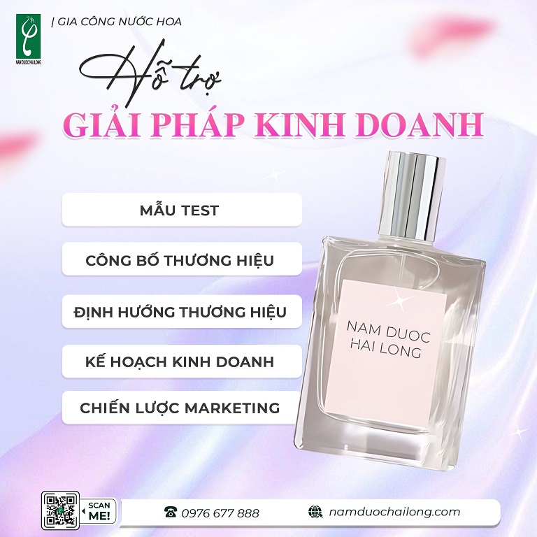 Nam dược Hải Long - Nhà sản xuất nước hoa charme chuyên nghiệp