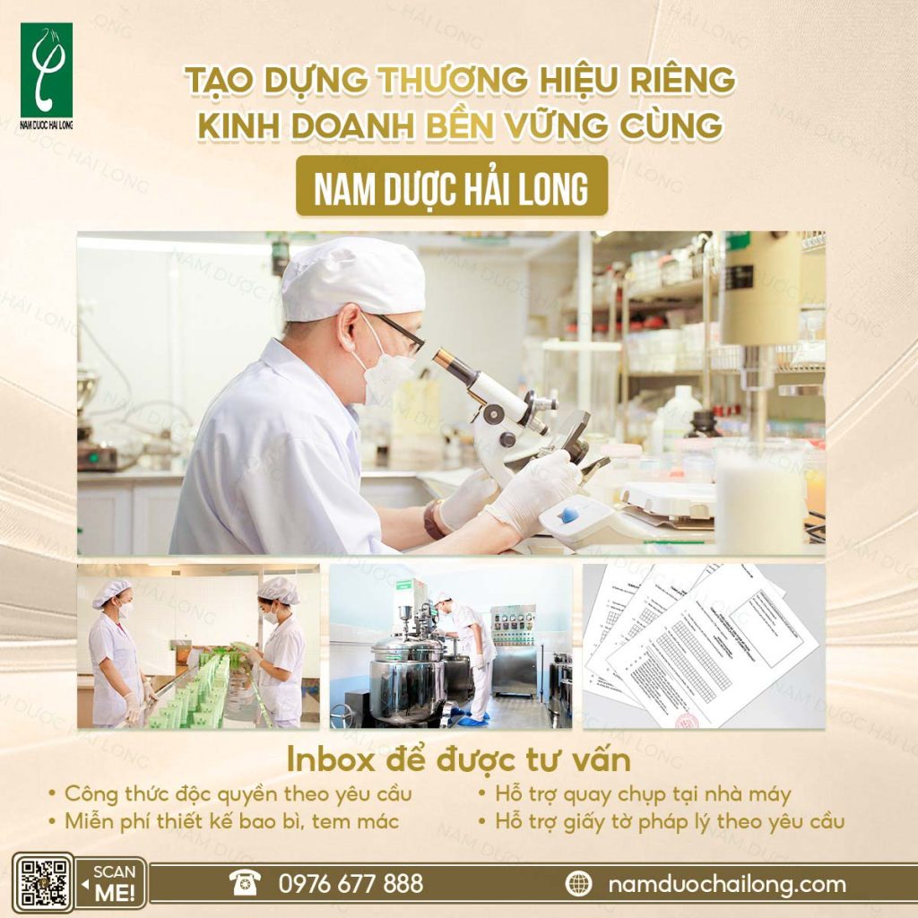 cơ sở sản xuất mỹ phẩm