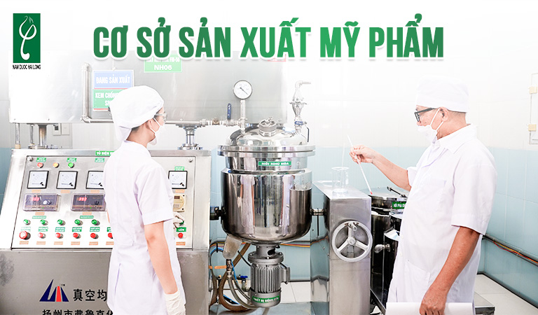 cơ sở sản xuất mỹ phẩm