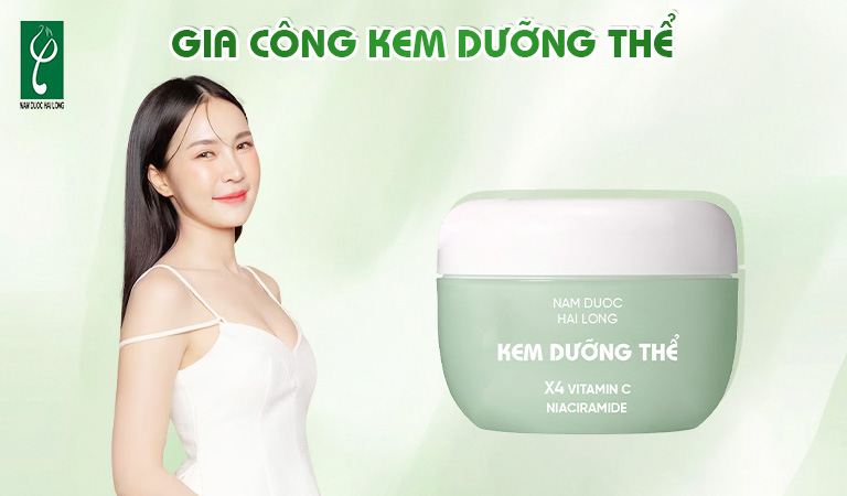 gia công kem dưỡng thể