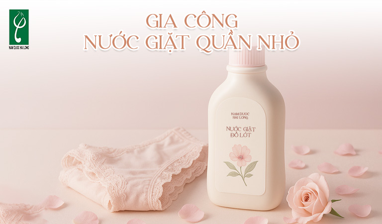 gia công nước giặt quần nhỏ