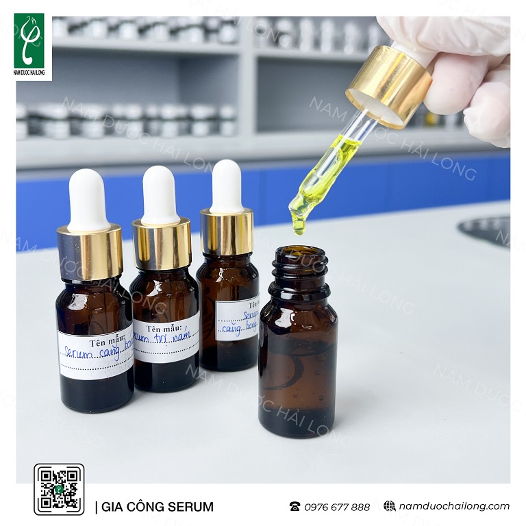 gia công serum gốc nước