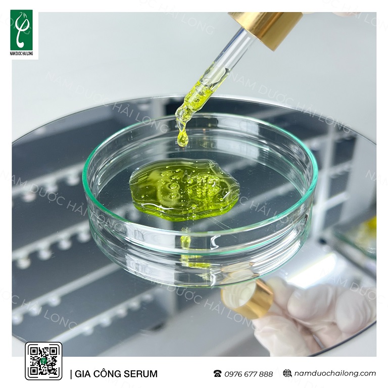 Gia công serum thảo dược