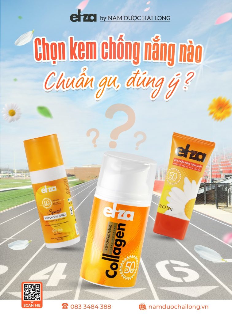 Các dòng kem chống nắng uy tín sản xuất bởi Nam Dược Hải Long gia công kem chống nắng uy tín
