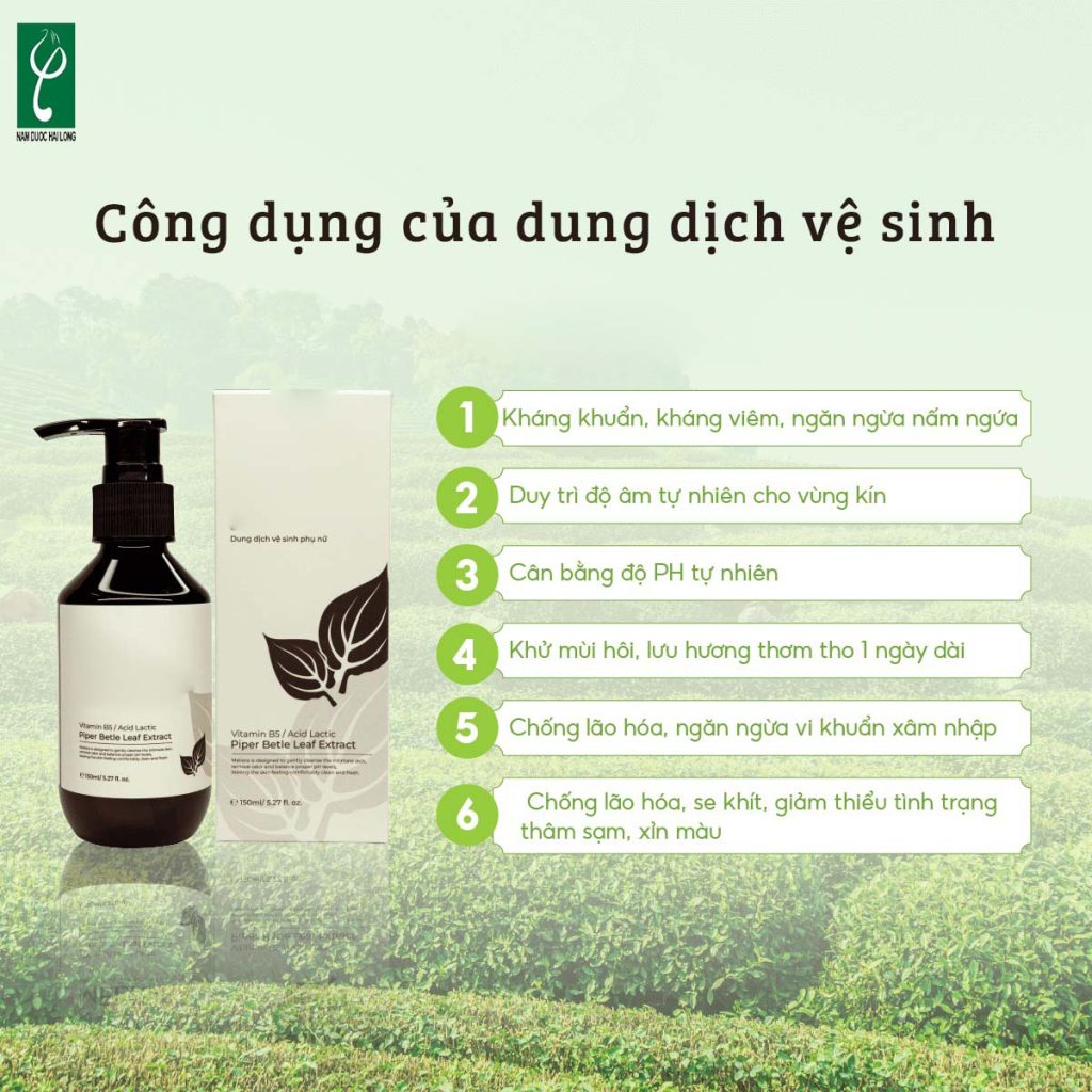 Hướng dẫn cách sử dụng dung dịch vệ sinh chuẩn