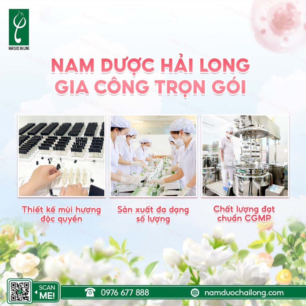 Nhà máy Nam Dược Hải Long là đơn vị gia công nước hoa miền Bắc chuyên nghiệp gia công nước hoa miền Bắc