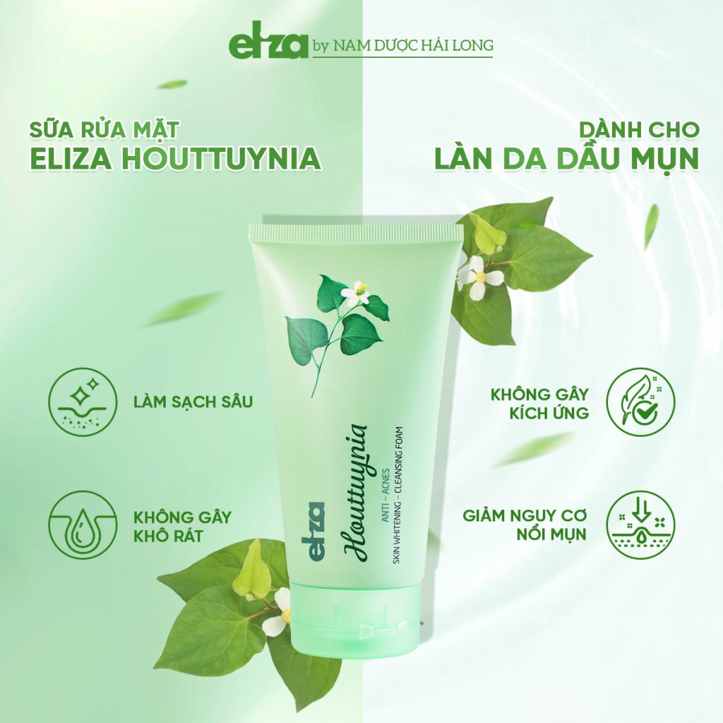 Bí quyết dùng sữa rửa mặt không lo nổi mụn