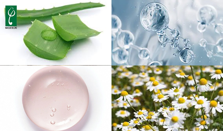 Nguyên liệu được nhà máy Nam Dược Hải Long sử dụng để sản xuất toner cho da nhạy cảm gia công toner cho da nhạy cảm