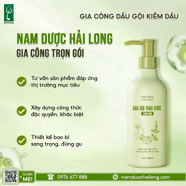 Sản xuất dầu gội lành tính nên chọn đối tác gia công uy tín