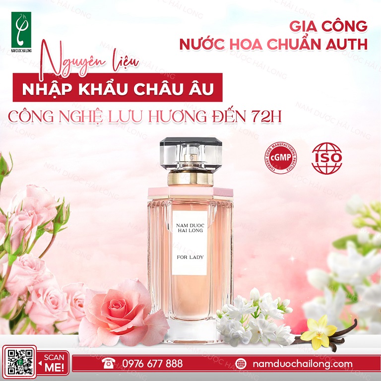 Thành phần chính dùng để gia công nước hoa cho bà bầu