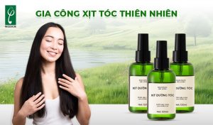 gia công xịt tóc thiên nhiên