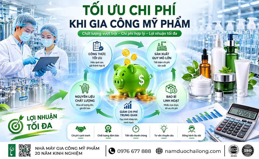 Lợi Ích Khi Lựa Chọn Gia Công Mỹ Phẩm Cao Cấp