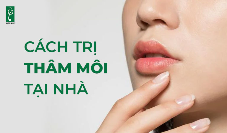cách trị thâm môi tại nhà