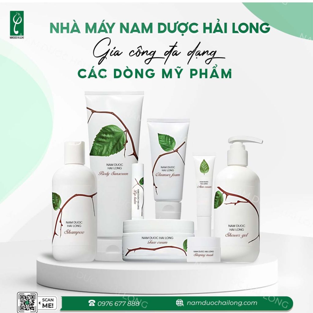 gia công mỹ phẩm Hải Dương