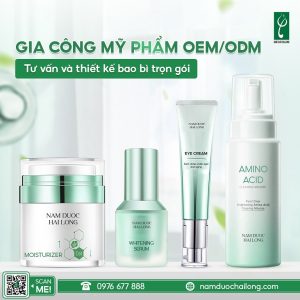Gia công mỹ phẩm lành tính