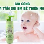 gia công sữa tắm em bé thiên nhiên