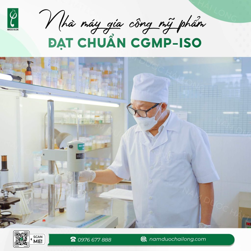 Chuyên gia Nam Dược Hải Long phát triển công thức kem dưỡng ẩm độc quyền cho chủ đầu tư gia công kem dưỡng ẩm