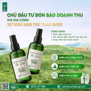 Nhà máy gia công xịt tóc