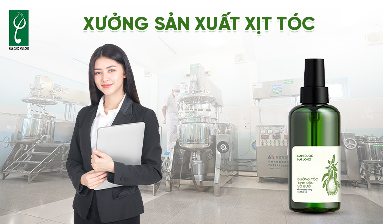Xưởng sản xuất xịt tóc