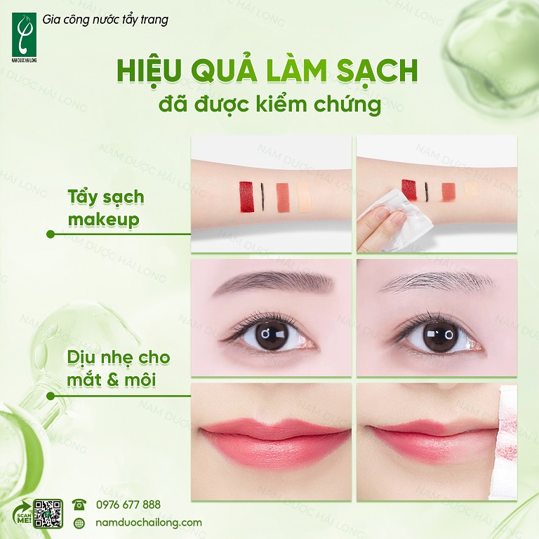 Thị trường nước tẩy trang thảo dược tăng trưởng mạnh mẽ