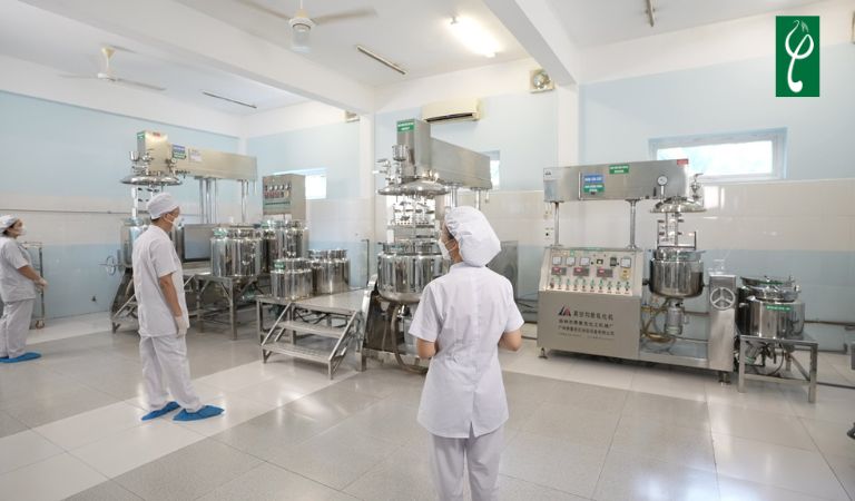 Các bước cơ bản trong quy trình sản xuất lăn khử mùi cho nữ chuẩn CGMP
