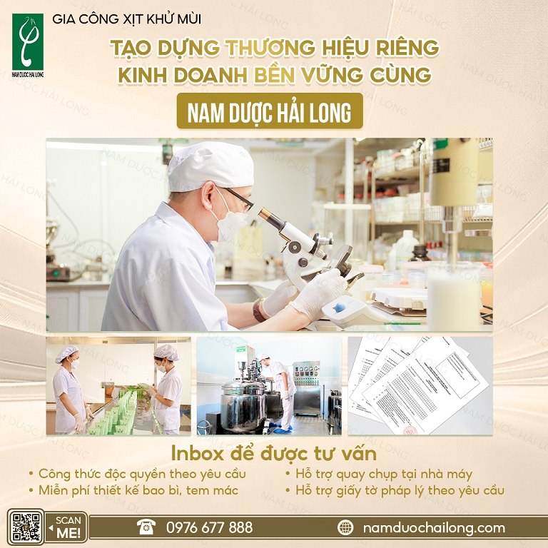 Gia công xịt khử mùi nam nữ độc quyền giúp doanh nghiệp nâng cao khả năng cạnh tranh, phát triển bền vững