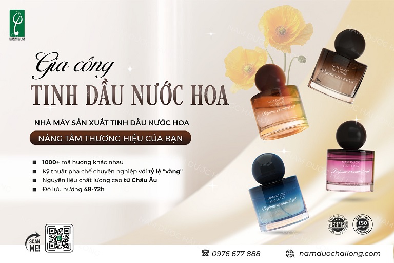 Gia công nước hoa giúp chủ đầu tư linh hoạt sản xuất và nhanh chóng mở rộng thị trường