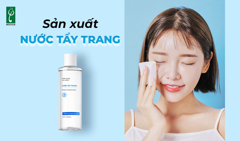 sản xuất nước tẩy trang