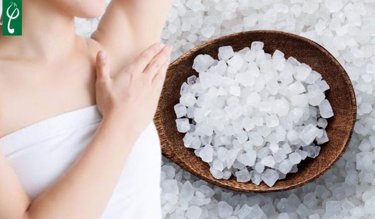Cách khử mùi cơ thể bằng muối