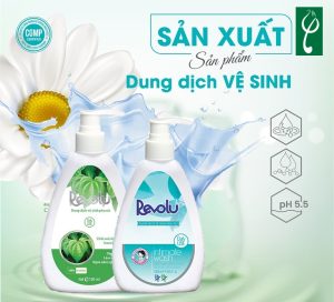 Gia công dung dịch vệ sinh lá trầu
