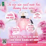 làm nước hoa thương hiệu cá nhân