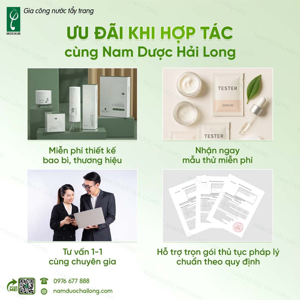 gia công nước tẩy trang thiên nhiên